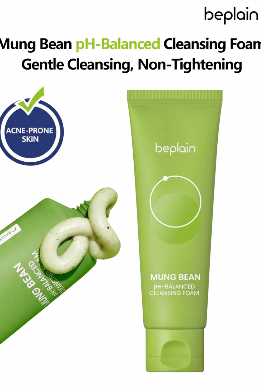 Beplain Cleansing Foam - White Background